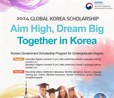 2024 GKS Global Korea Scholarship For Undergraduate Degree For Indian