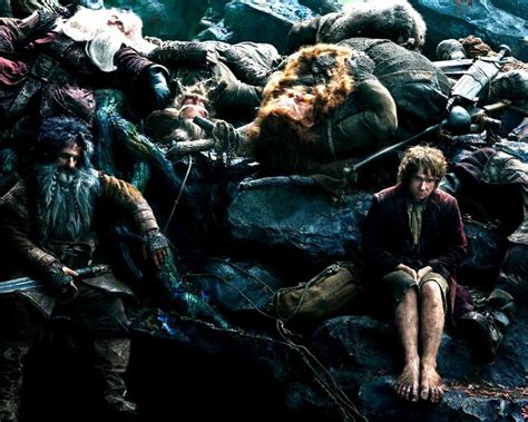 Bilbo And The Dwarves The Hobbit The Desolation Of Smaug Photo