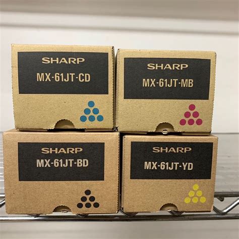 SHARP 純正トナーカートリッジ MX 23JT 4色セット