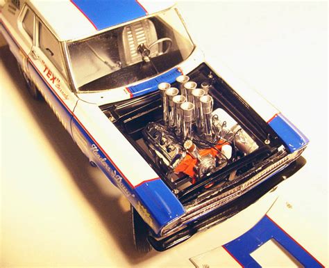 Speed City Resin Vintage Drag Racing Model Cars