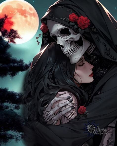 En La Distancia Dark Art Tattoo Gothic Fantasy Art Grim Reaper Art