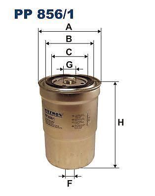 Kraftstofffilter Kraftstoff Filter Filtron Pp F R Mitsubishi