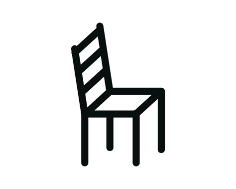 Chair icon vector logo design template 7167099 Vector Art at Vecteezy