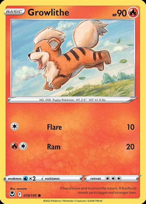 Growlithe swsh12 19 Pokémon Card Database PokemonCard