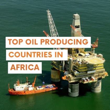 Top 10 Largest Oil Producing Countries in Africa (2025) - TalkAfricana