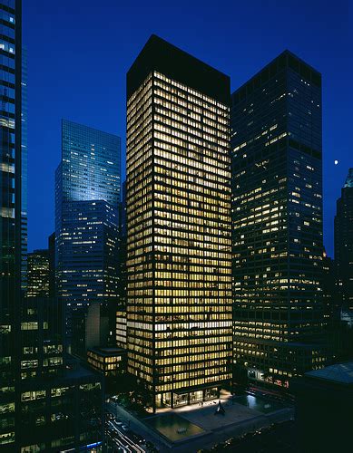 Seagram Building 375 Park Avenue Nyc Mies Van Der Rohe Philip