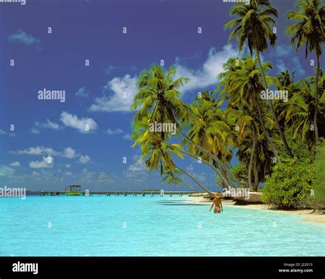 Kuda Bandos Island, Maldives Republic Stock Photo - Alamy