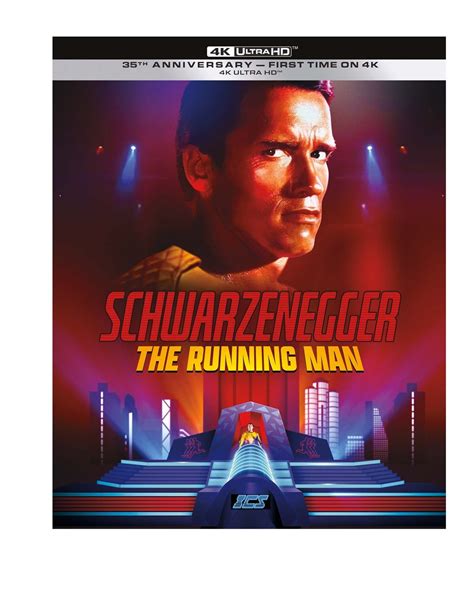 The Running Man Limited Edition 35th Anniversary 4K Ultra HD Steelbook