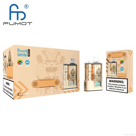 Original Randm Vape Fumot Randm Crystal 12000 Puff 12k Disposable Vape 2 3 5 E Cigarette With