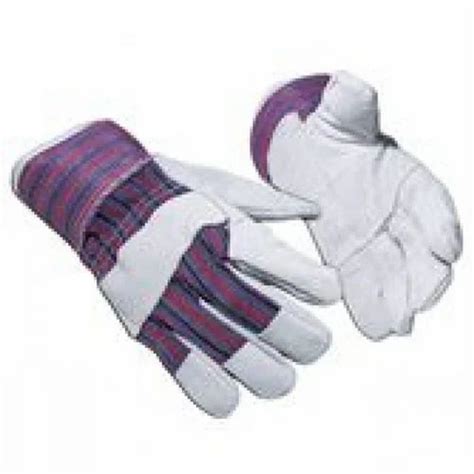 Oriental Enterprises Unisex Canadian Rigger Leather Gloves Split At