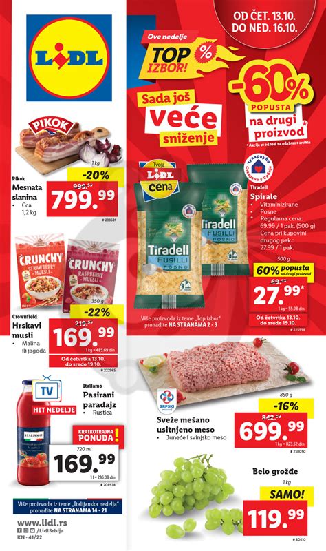 Lidl Srbija Parkside Katalog Akcija Oktobar 1310 19102022 Kuda