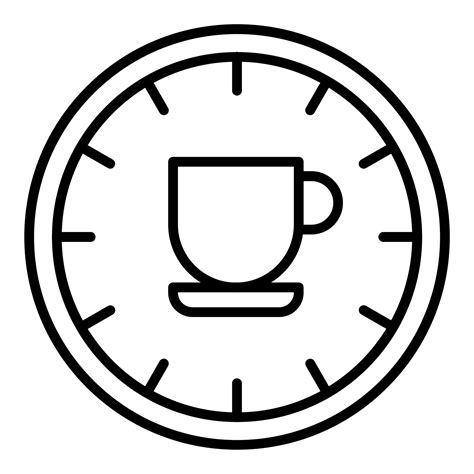 Coffee Break Icon Style 20788498 Vector Art At Vecteezy