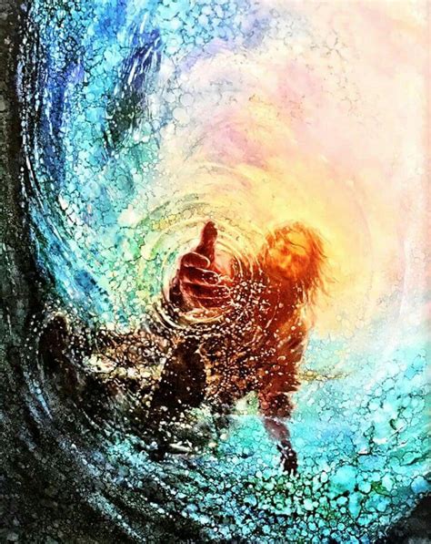 Jesus Reaching Through The Water Cool Product Ratings Specials And