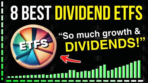 Top 8 Dividend ETFs with High Growth + Income! - YouTube