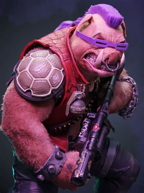 Bebop Tmnt Viktor Berendeev Tmnt Bebop And Rocksteady Teenage Mutant Ninja Turtles Art