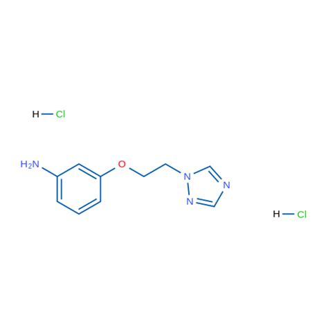 H Triazol Yl Ethoxy Aniline Dihydrochloride