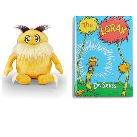 Buy Dr Seuss Lorax And Book Set 15” Plush Kohls Cares Stuffed Animal