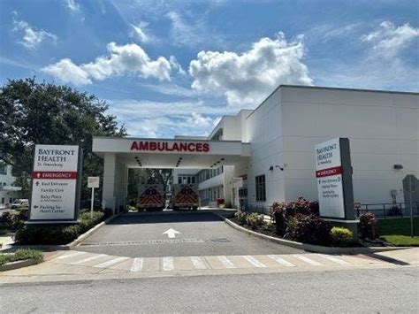 Ambulance Bay Construction Begins At Bayfront Health St. Petersburg ...