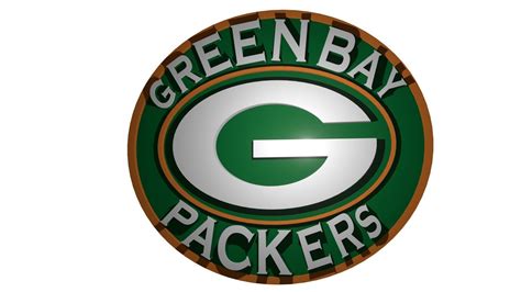 Green Bay Packers 3d Model Cgtrader