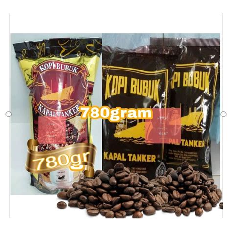 Jual Kopi Kapal Tanker 780gr Kopi Bubuk Olahan Tradisional Khas Tanjung