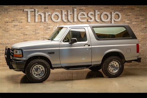 1995 Ford Bronco Xlt 4x4 Sold Motorious