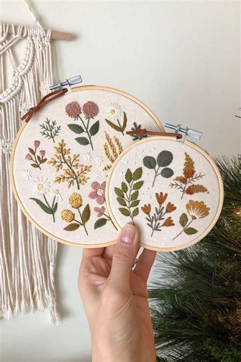 Botanical Embroidery Pattern Pdf Botanical Embroidery Pattern Hand