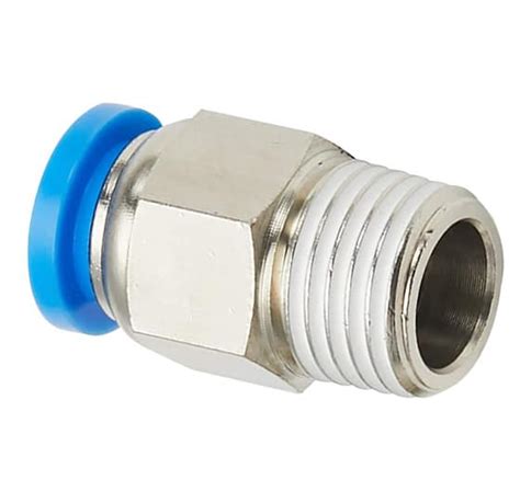 Pneumatic Push In Air Fittings Male Connector 4mm Hose 1 8 NPT