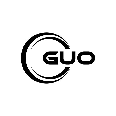 guo logo design inspiration   unique identity modern elegance