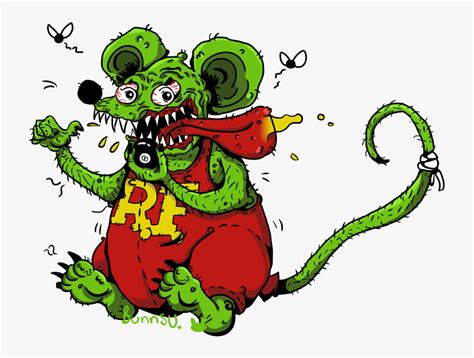 Rat Fink Vector - Transparent Rat Fink Logo , Free Transparent Clipart ...