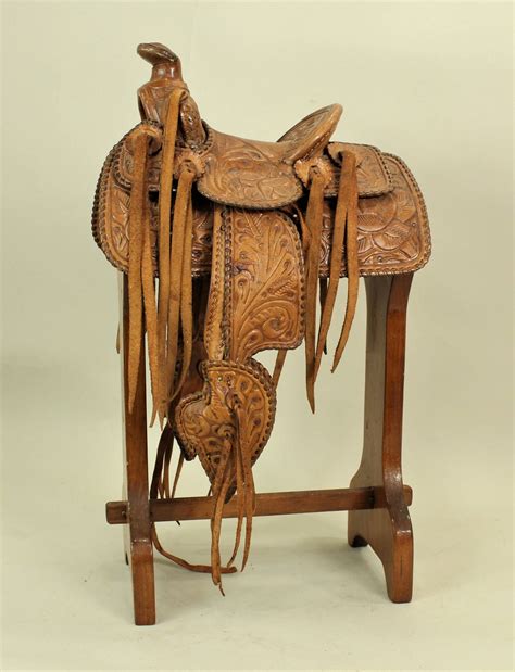 Incredible Salesman's Sample Saddle Auction