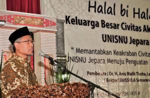 Anis Malik Halal Bihalal Tradisi Khas Nusantara