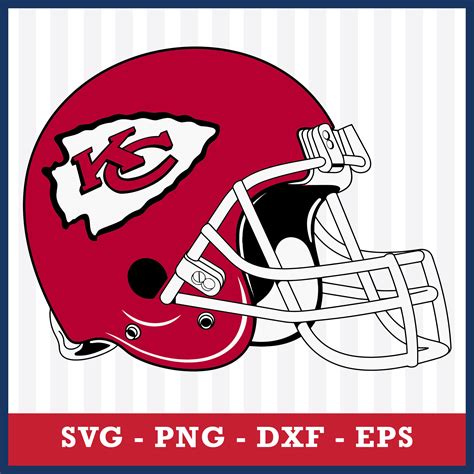 KC Chiefs Helmet Svg Kansas City Chiefs Svg NFL Svg Eps D Inspire