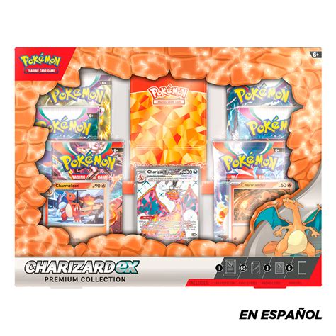 CARTAS DE POKEMON TCG CHARIZARD EX PREMIUMIUM COLLECTION SPA