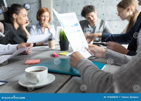 Business Corporate Management Team Stock Image Image Of Chart