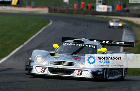 Fia Gt Donington Race Winners Mark Webber Aus Bernd Schneider