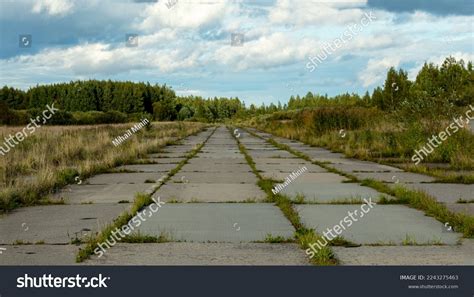 Runway Abandoned Military Airfield Stock Photo 2243275463 Shutterstock