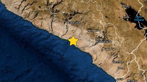 Arequipa Un Sismo De Magnitud 47 Remeció La Región Esta Tarde Rpp Noticias