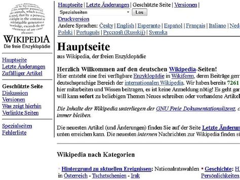 Online Enzyklopädie Wikipedia Wird 10 Siegeszug Für Freies Wissen N