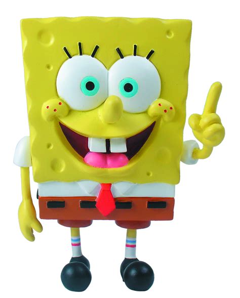 JAN131716 - SPONGEBOB MINI FIGURE WORLD SPONGEBOB POINTING - Previews World