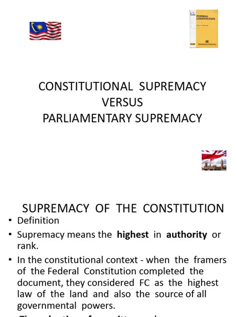 Law437 Constitutional Supremacy | Download Free PDF | Constitution ...