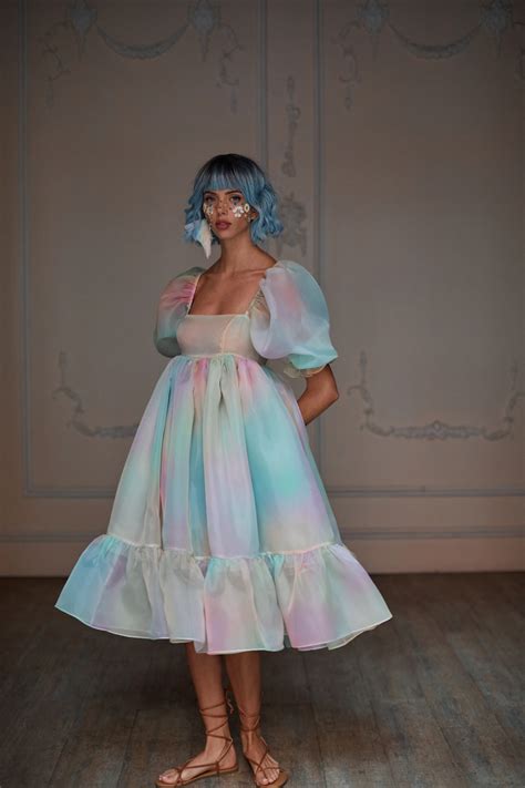 The Rainbow French Puff In 2021 Puff Dress Dresses Pretty Outfits