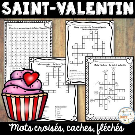 Saint Valentin Mots Cach S Fl Ch S Crois S