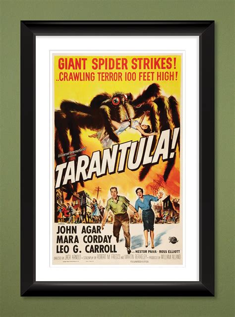 Tarantula 1955 Movie Poster 12x18 Heavyweight Art Print - Etsy