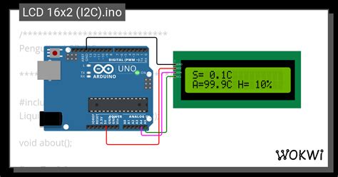 Uji Lcd Wokwi Esp Stm Arduino Simulator