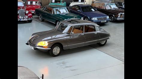 Rundgang Citroën DS 23 I E Pallas mit originalem Schiebedach 1973