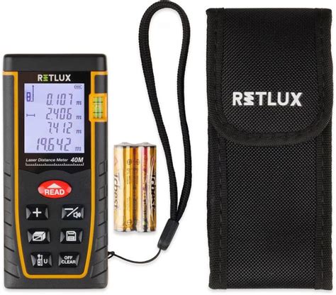 Měřič vzdálenosti Retlux RHT 100, 40 m, laserový dálkoměr - (K124334 ...