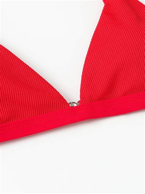 Micro Triangle Bikini Top SHEIN EUR