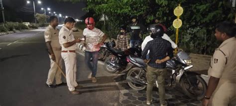 Police Launch Night Blocking Drive To Nab Anti Socials In Bhubaneswar