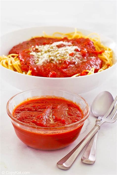 Best Homemade Spaghetti Sauce Copykat Recipes