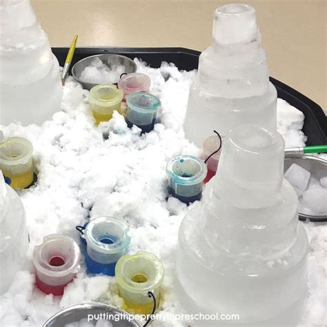 Painting Ice And Snow Activity